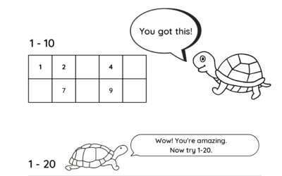 Fill In the Blanks Up to 20