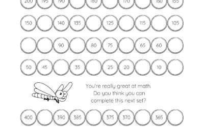 Skip Counting Backwards by 5’s