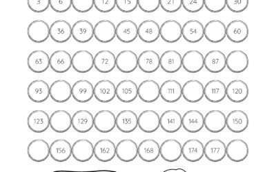Skip Counting by 3’s