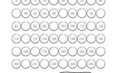 Skip Counting by 4’s