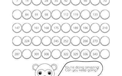 Skip Counting by 7’s