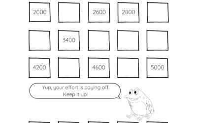 Skip Counting by 200