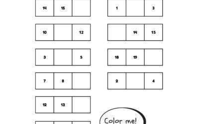 Fill in the Blanks Up to 20