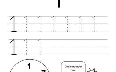 Numbers Counting and Recognition Practice: 1 to Ten