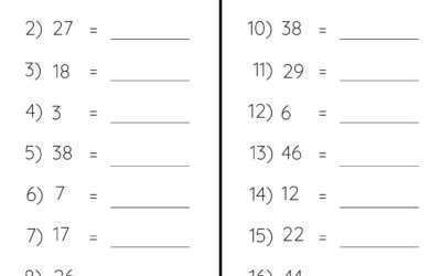 Place Values – Rounding to the Nearest Ten