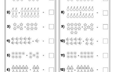 Addition Worksheet – Addition With Pictures Up to 20