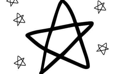 Graffiti Star Coloring Page