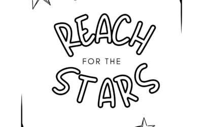 Reach for the Stars Coloring Page