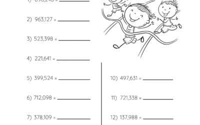 Place Values Worksheet – Rounding to the Nearest 10,000