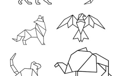 Geometric Animal Shapes 2