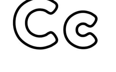 Letter C Coloring Page