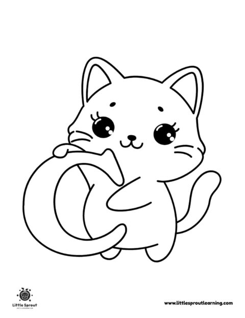 Free Alphabet Coloring Pages – Printable A To Z Fun For Kids - Little ...