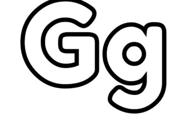 Letter G Coloring Page