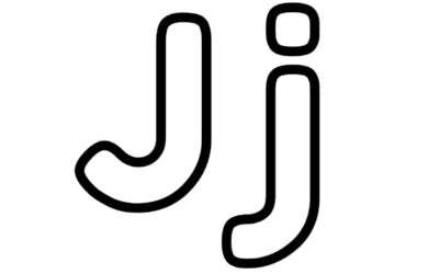 Letter J Coloring Page