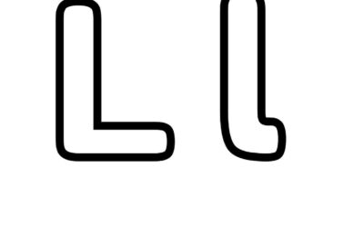 Letter L Coloring Page