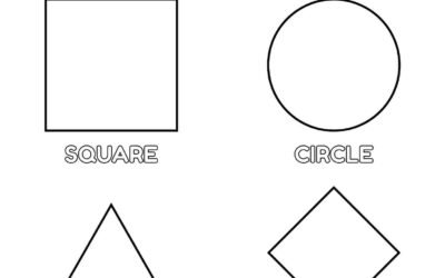 Shape Coloring Page 1