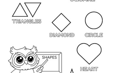 Shape Coloring Page 2