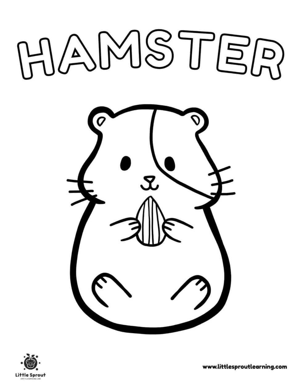 10 Free Hamster Coloring Pages That Kids Will Absolutely Love Little 