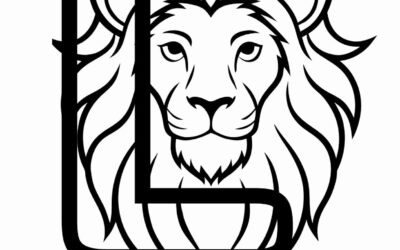 Strong Lion Coloring Page