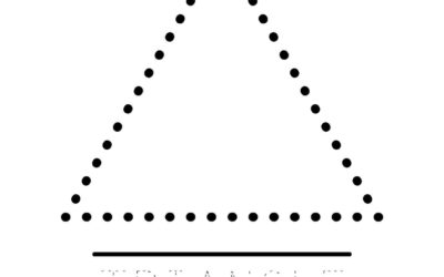 Triangle Shape Coloring Page