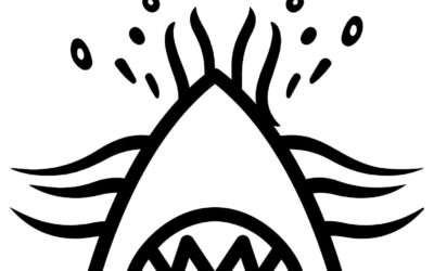 Emerging Shark Coloring Page