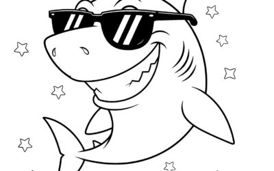 Shark Coloring Page
