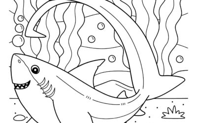 Thresher Shark Coloring Page
